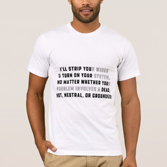 T-shirt Je DÉPOUILLERAI Vos Fils (Devant)