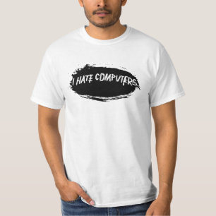 T-SHIRT JE DÉTESTE DES ORDINATEURS