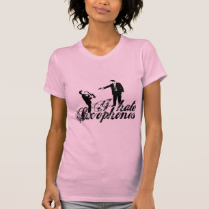 T-shirt Je déteste des saxophones