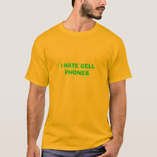 T-SHIRT JE DÉTESTE DES TÉLÉPHONES PORTABLES