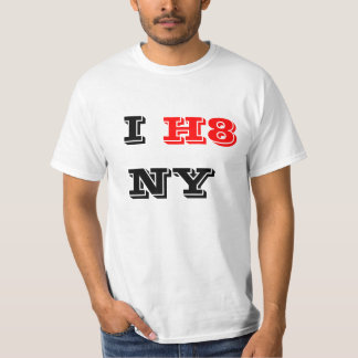 T-shirt Je déteste la chemise de New York