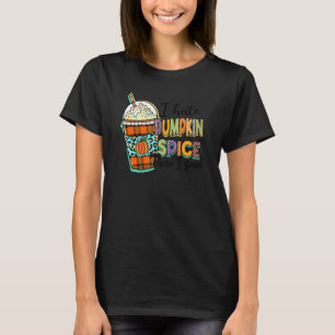 T-shirt Je Déteste L'Épice Citrouille Là-Bas J'Ai Dit Leop