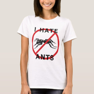 T-shirt Je déteste les fourmis