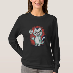 T-shirt Je Déteste Les Gens Misanthrope Grumpy Anti-Social