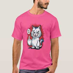 T-shirt Je Déteste Les Gens Misanthrope Grumpy Anti-Social