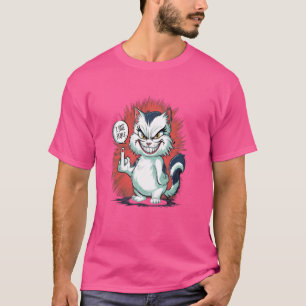 T-shirt Je Déteste Les Gens Misanthrope Grumpy Anti-Social