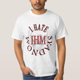T-shirt Je déteste lundi - IHM