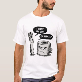 T-shirt Je déteste mon travail