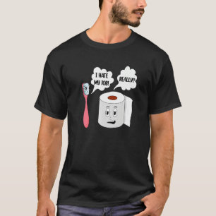 T-shirt Je Déteste Mon Travail Vraiment Premium