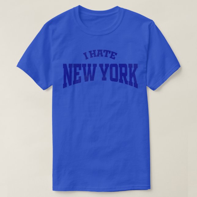 T-shirt Je déteste New York (Design devant)