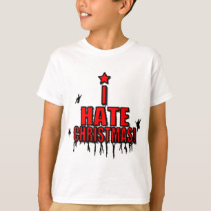 T-shirt Je déteste Noël