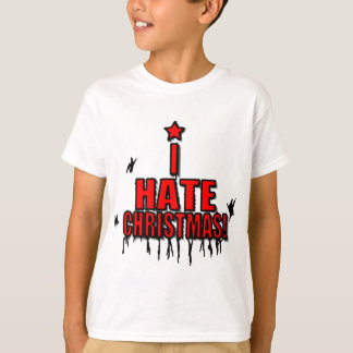 T-shirt Je déteste Noël
