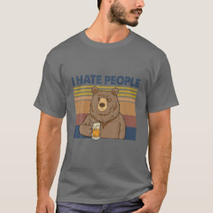 T-shirt Je Déteste Que Les Gens Boivent
