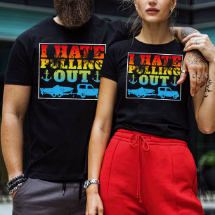 T-shirt Je Déteste Sortir Chemise, Chemise Aventure, Campe