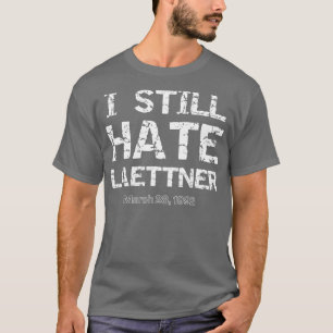T-shirt Je Déteste Toujours Le Basketball Laettner