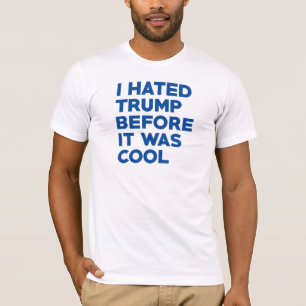 T-shirt Je déteste Trump