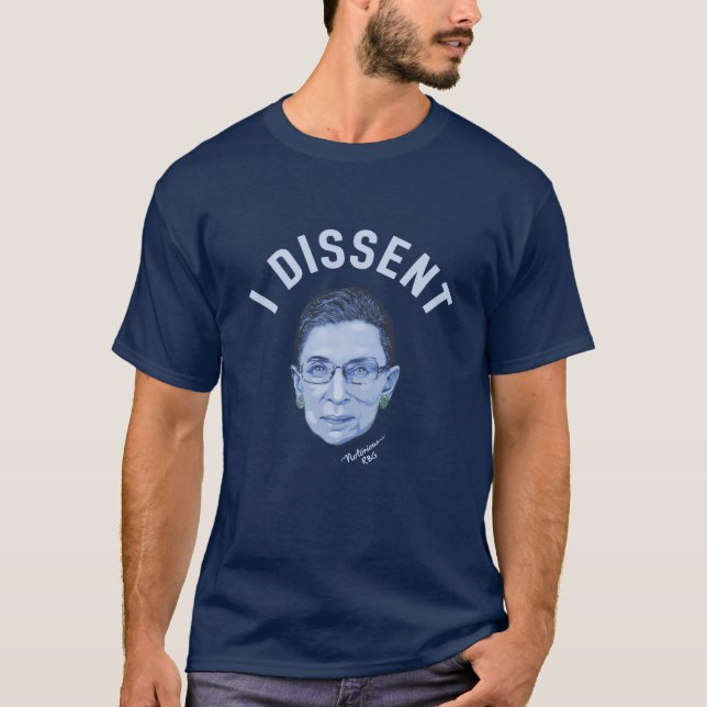 T-shirt Je diffère d'opinion (Devant)