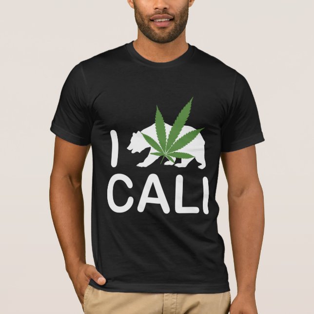 T-shirt Je dirige avec Cali (Devant)