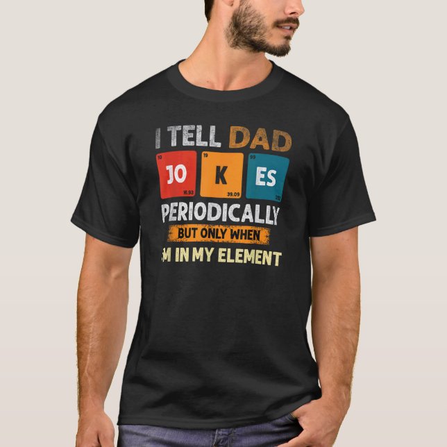 T-shirt Je Dis À Papa De Plaisanter Périodiquement Mais Se (Devant)