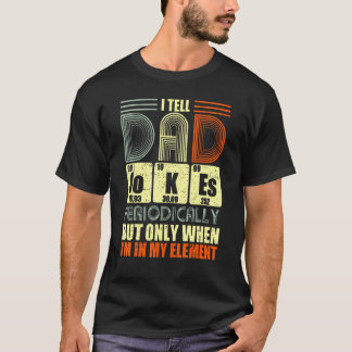T-shirt Je Dis à papa plaisante périodiquement Retro 80s E