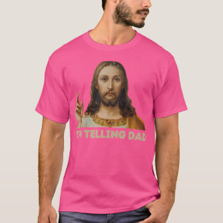 T-shirt Je Dis À Papa Que C'Est Drôle Religieux Et Religie