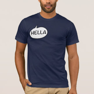 T-shirt Je dis Hella