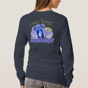 T-shirt Je dis le saut [173rd aéroporté]