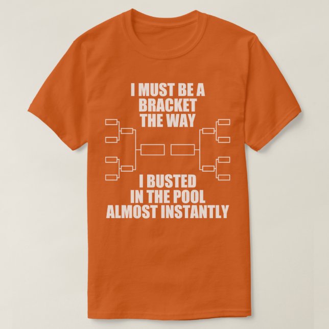 T-shirt Je Dois Être Un Support Comme Je L'Ai Fait Dans La (Design devant)