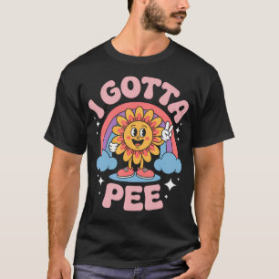 T-shirt Je dois faire pipi Drôle Embarrassant Blague Humou