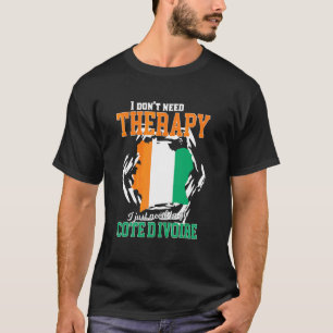 T-shirt Je dois juste aller en Côte d'Ivoire