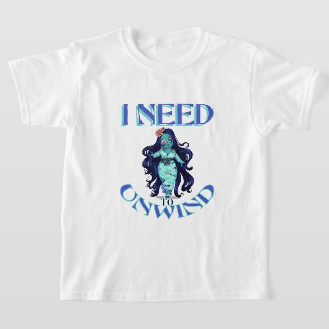 T-shirt je dois me détendre (Poser)