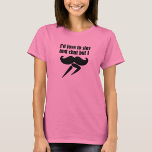 T-shirt Je Dois Me Presser (I Must Dash) - Très Drôle