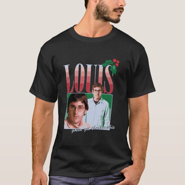 T-shirt Je Dois Obtenir Theroux Ce Noël Noël Noël Noël Noë (Devant)