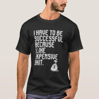 T-shirt Je Dois Réussir Rétro Hommes Vintages Femmes