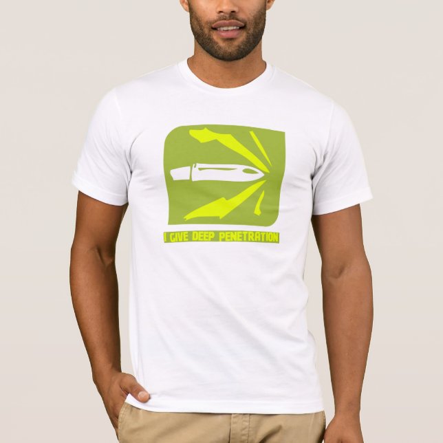 T-shirt Je donne la pénétration profonde (Devant)