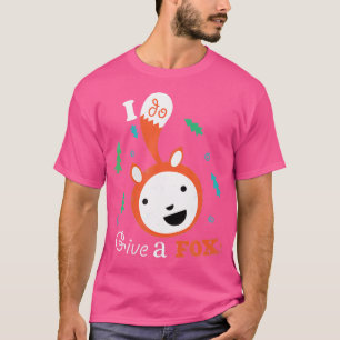 T-shirt Je Donne Un Renard