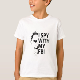 T-shirt Je Espionne Avec Ma Blague De Gate D'espion De Fbi