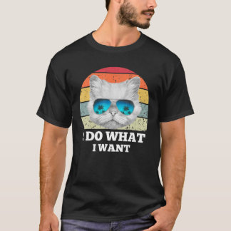 T-shirt Je Fais Ce Que Je Veux Des Amoureux de les chats N