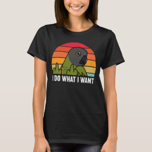 T-shirt Je Fais Ce Que Je Veux Du Parrot Au Sénégal