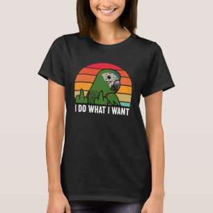 T-shirt Je Fais Ce Que Je Veux Du Parrot J'Ai Hahns Macaw