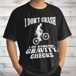 T-shirt Je fais des vérifications aléatoires de gravité po