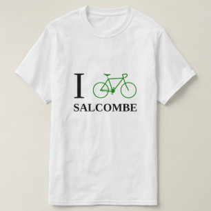 T-shirt Je fais du vélo SALCOMBE (l'icône verte de