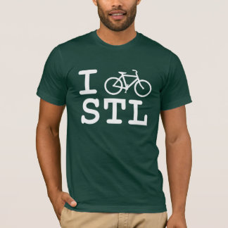 T-shirt Je fais du vélo STL (pour les chemises foncées)