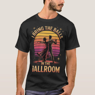 T-shirt Je fais entrer les balles dans la