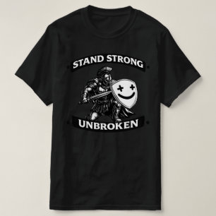 T-shirt Je fais face aux difficultés de la vie avec le sou