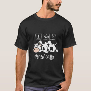 T-shirt Je fais la sieste périodiquement T-shirt, profess