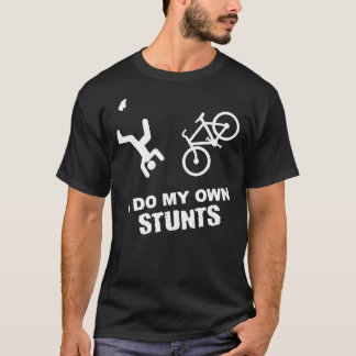 T-shirt Je Fais Mes Propres Pieds À Vélo - Vélo Drôle Clas