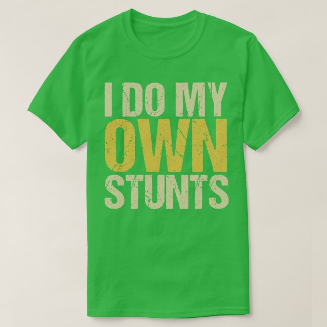 T-shirt Je Fais Mes Propres Têtes (Design devant)