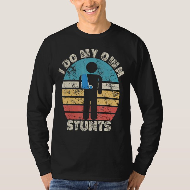 T-shirt Je Fais Mes Propres Têtes Blessure Main 1 (Devant)