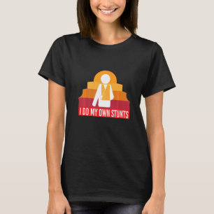 T-shirt Je Fais Mes Propres Têtes Bras Cassé